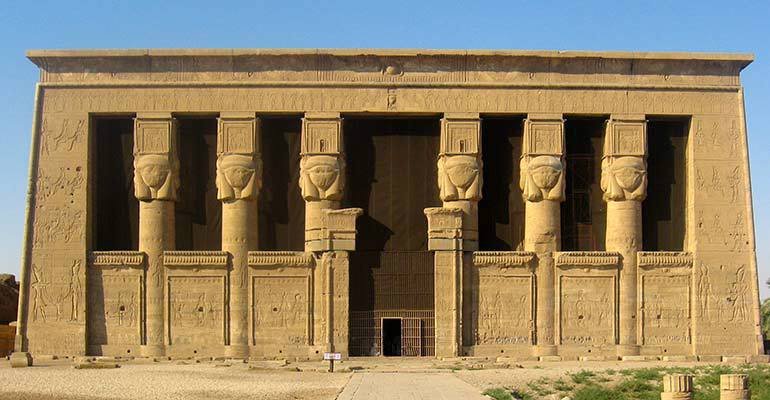 Dendera - Kleopatra -Tempel - halber Tag