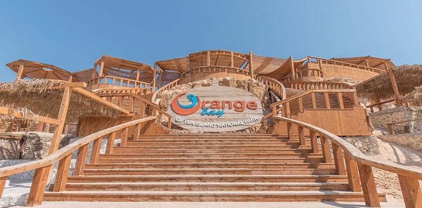 Ausflug Orange bay Insel Hurghada Schnorchel